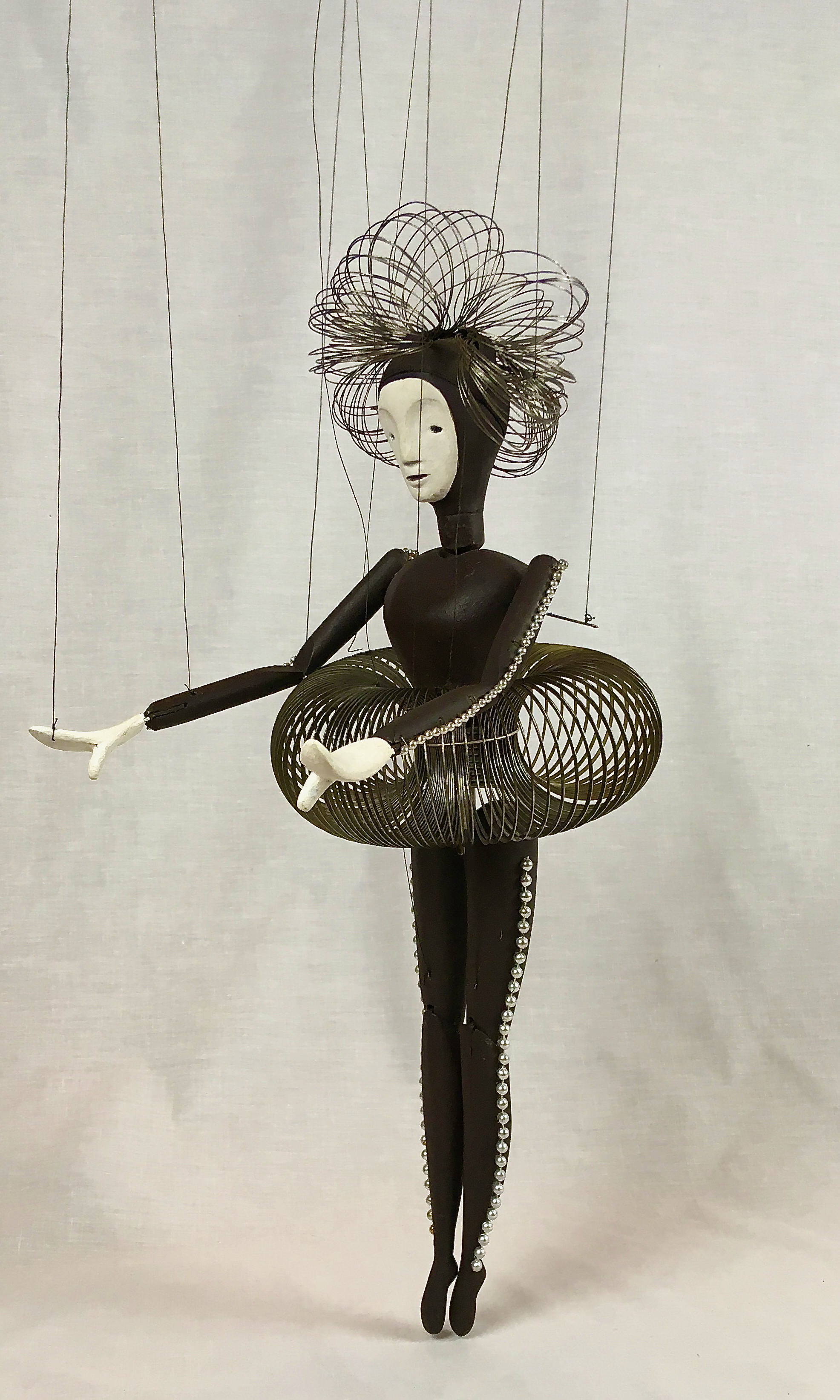 Marionette Triadisches Ballett Drahtkostüm
