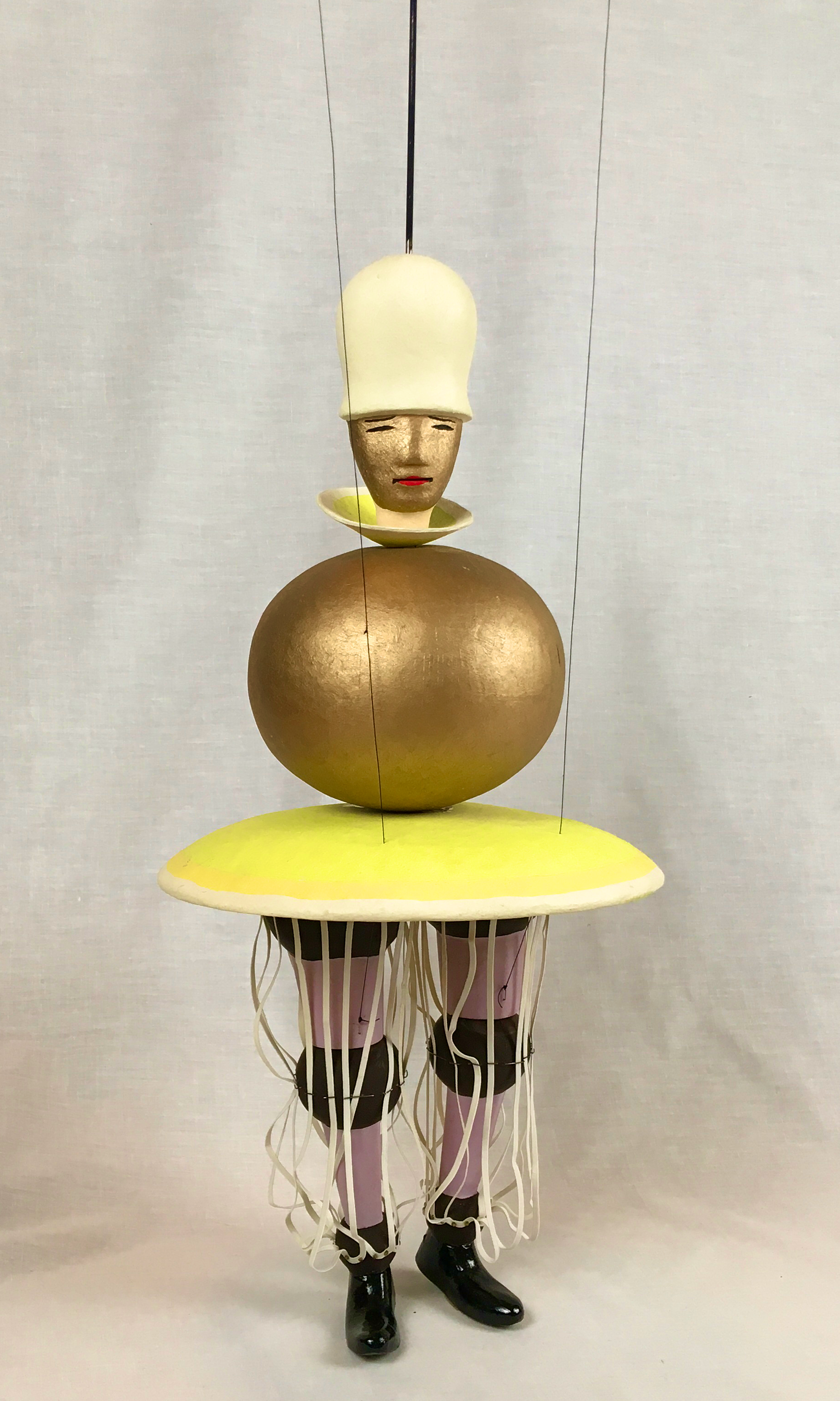 Marionette Triadisches Ballett Goldkugel II