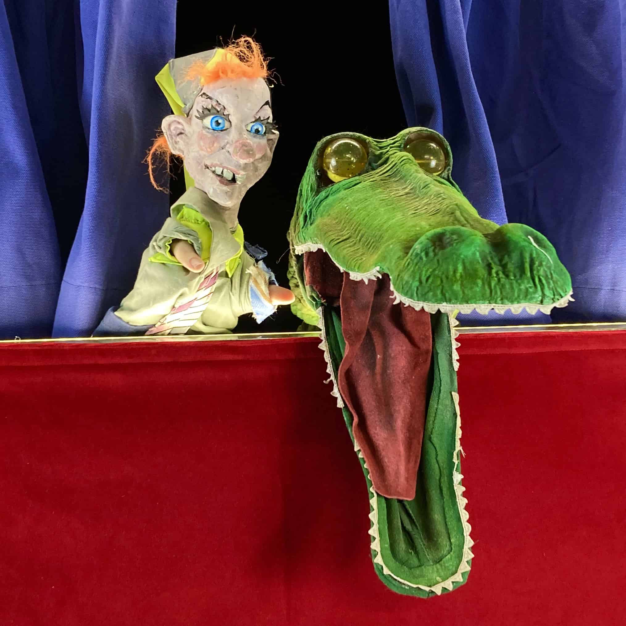 Kasper fängt das Krokodil